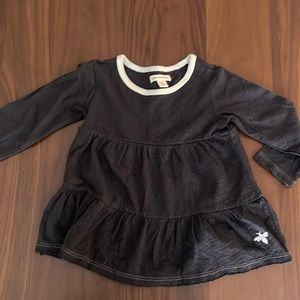 Burt’s Bees Baby Girl Bumble Bee embroidered Dress 12 months.